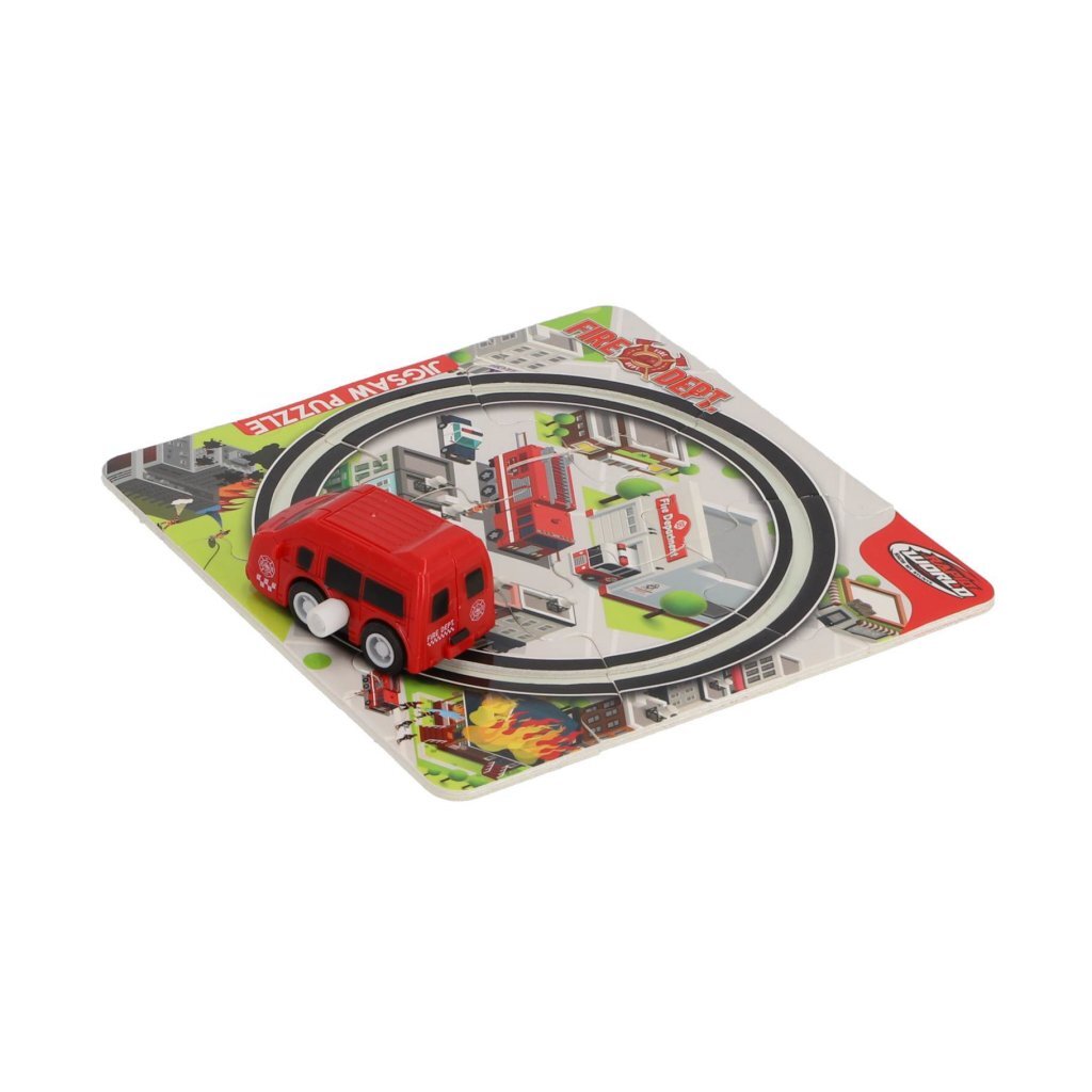 Toi-Toys Raceset In Koffer Verschillende Kleuren Racebanen Joy&Bloom