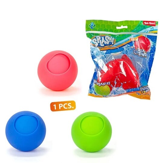 Splash Waterballon Xl Herbruikbaar En Zelfsluitend Default Title Zomerpret/Waterpret Joy&Bloom