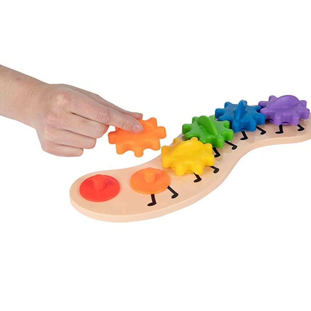 Little Stars Regenboog Tandwielrups Puzzels Joy&Bloom