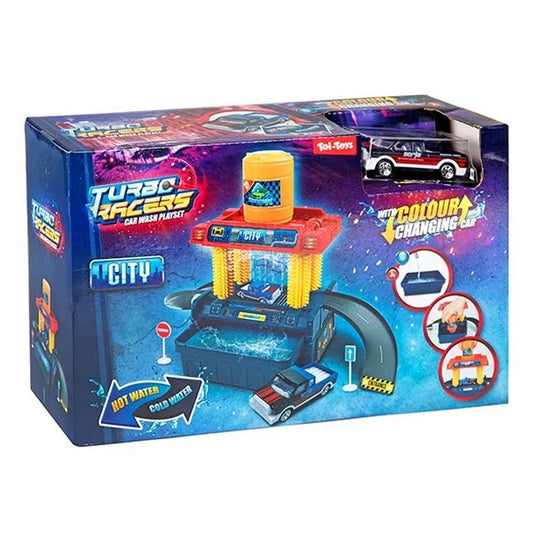 Turbo Racers Car Wash Set Default Title Auto's & Voertuigen Joy&Bloom