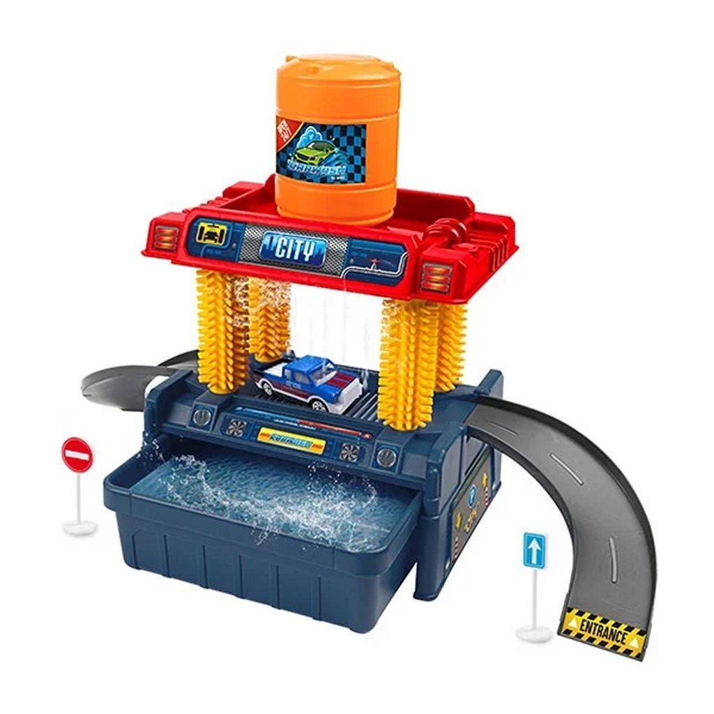 Turbo Racers Car Wash Set Diversen Joy&Bloom