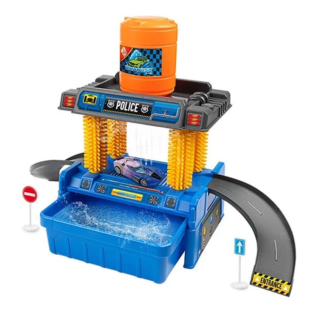 Turbo Racers Car Wash Set Diversen Joy&Bloom