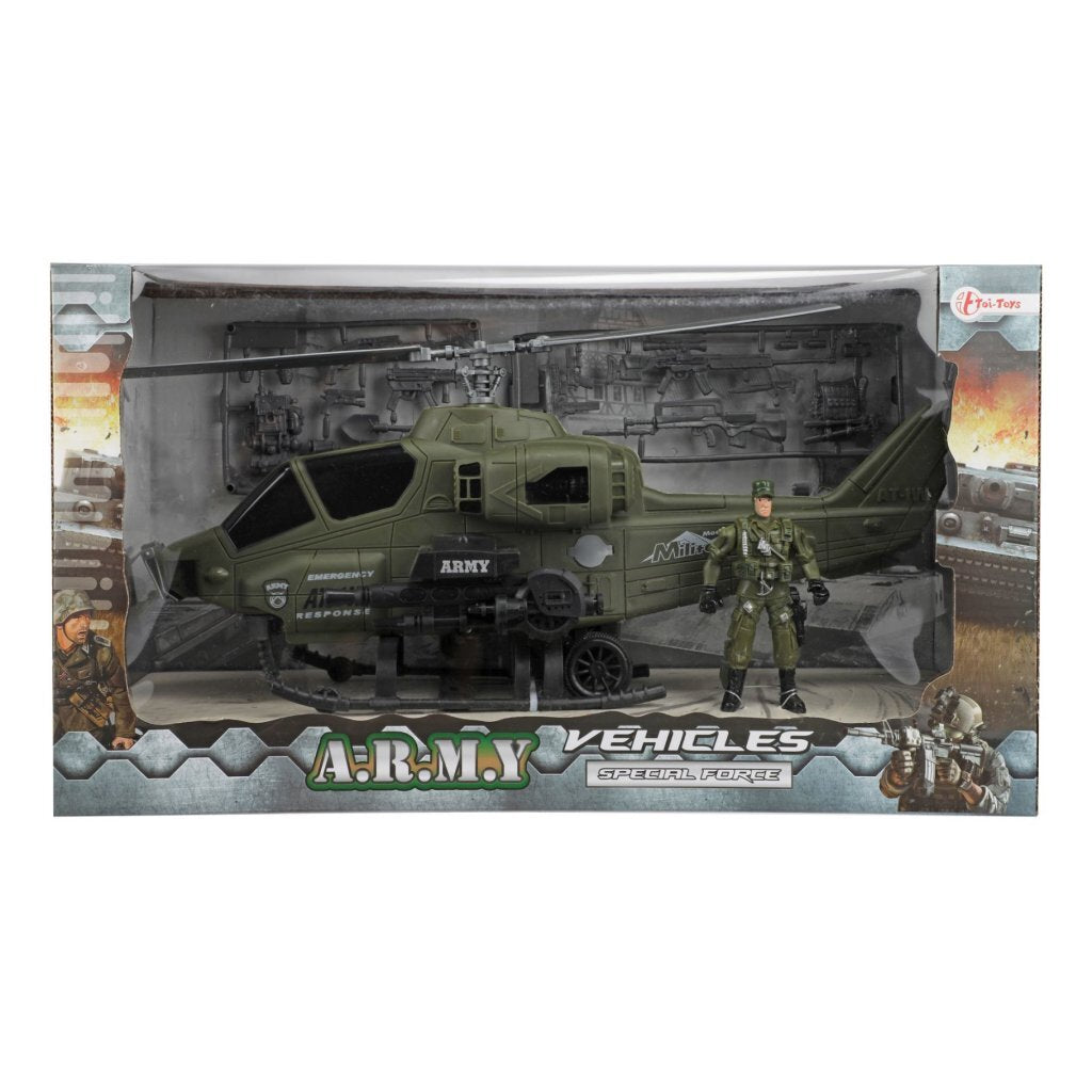 Army Militair Voertuig + Soldaat En Accessoires Verschillende Uitvoeringen Leger Speelgoed Joy&Bloom