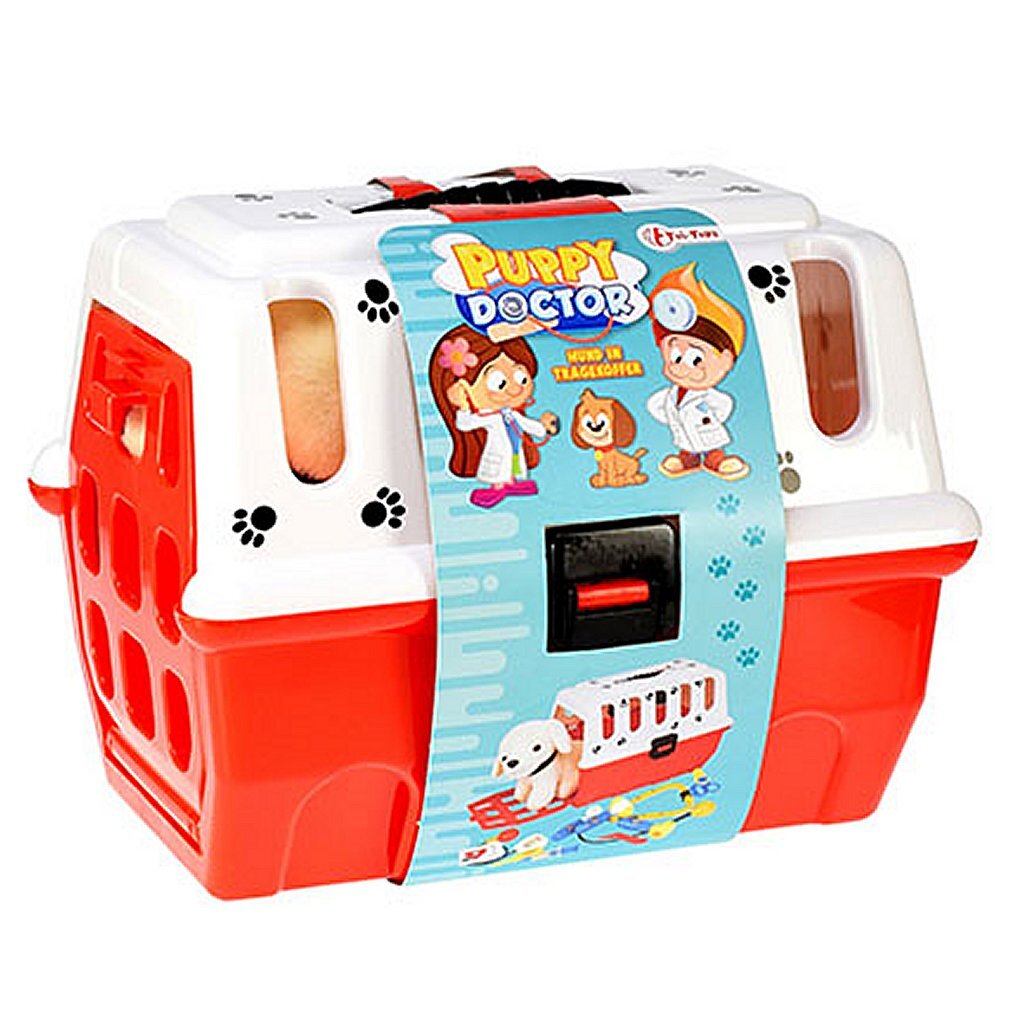 Toi-Toys Puppy In Reismand + Dierenarts Accessoires Dieren Joy&Bloom