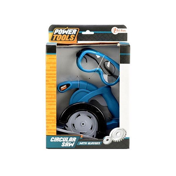 Power Tools Cirkelzaag Met Veiligheidsbril Gereedschap Joy&Bloom