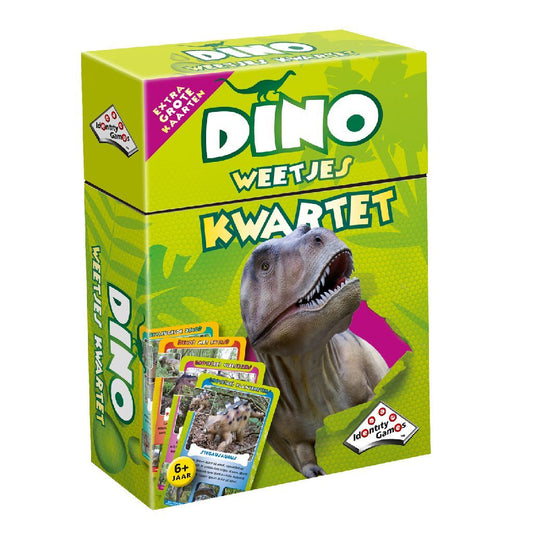 Identity Games Dino Weetjes Kwartet Default Title Kaartspellen Joy&Bloom