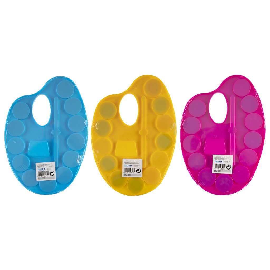 Basic Craft Waterverfpalet + Penseel 12 Kleuren Schilderen Joy&Bloom