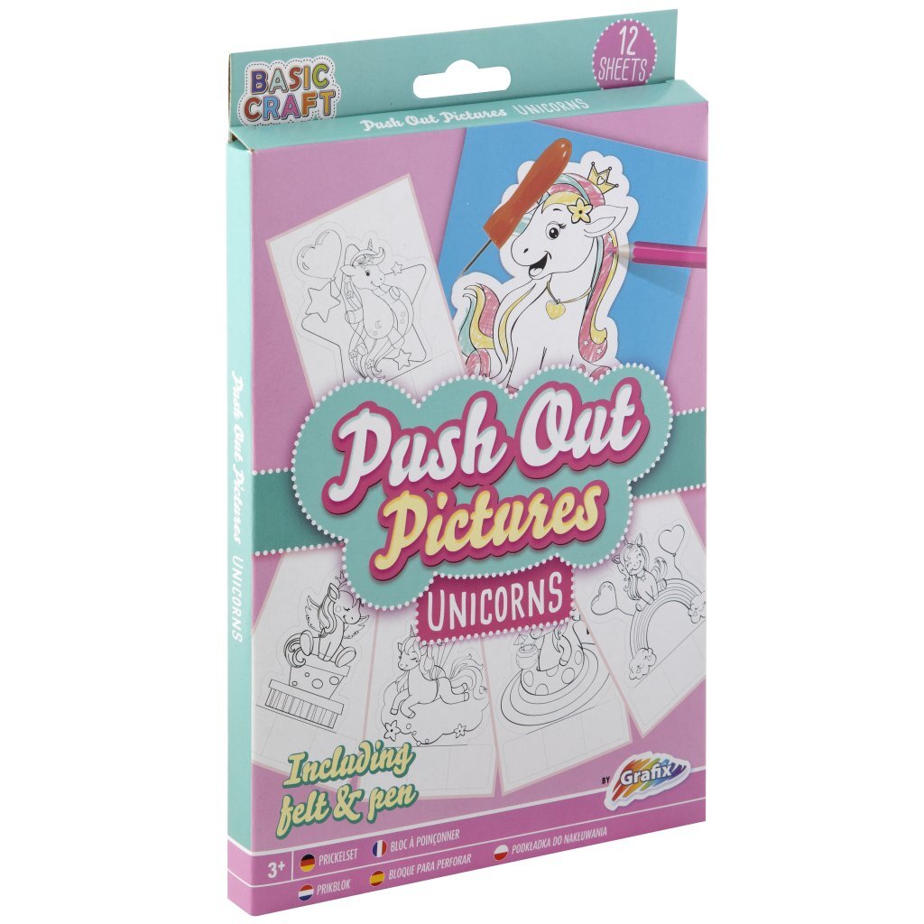 Basic Craft Pushout Pictures Eenhoorn Default Title Kleuren Diversen Joy&Bloom