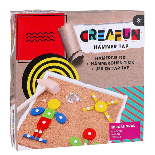 Creafun Hamertje Tik 74-Delig Default Title Creatief & Knutselen Joy&Bloom