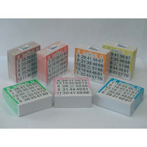 Basic Bingokaarten 500 Stuks Default Title Bingospellen Joy&Bloom