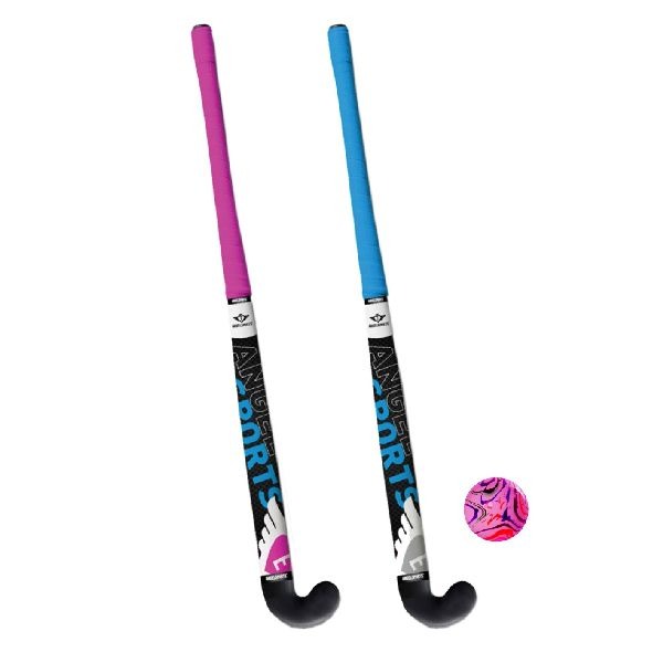 Angel Sports Streethockey 2 Sticks 71Cm + Bal Default Title Hockey Joy&Bloom