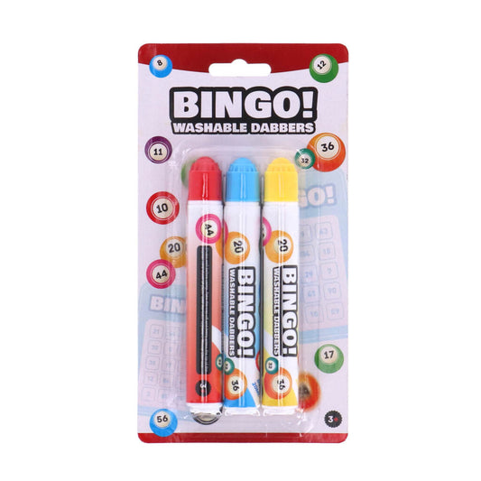 Engelhart Bingo Stiften 3 Stuks Rood/Geel/Blauw Default Title Kleuren Diversen Joy&Bloom
