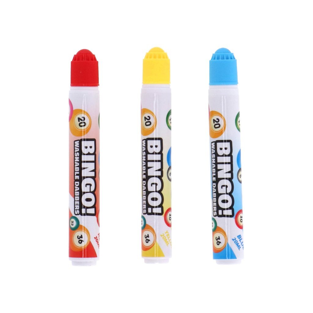 Engelhart Bingo Stiften 3 Stuks Rood/Geel/Blauw Kleuren Diversen Joy&Bloom