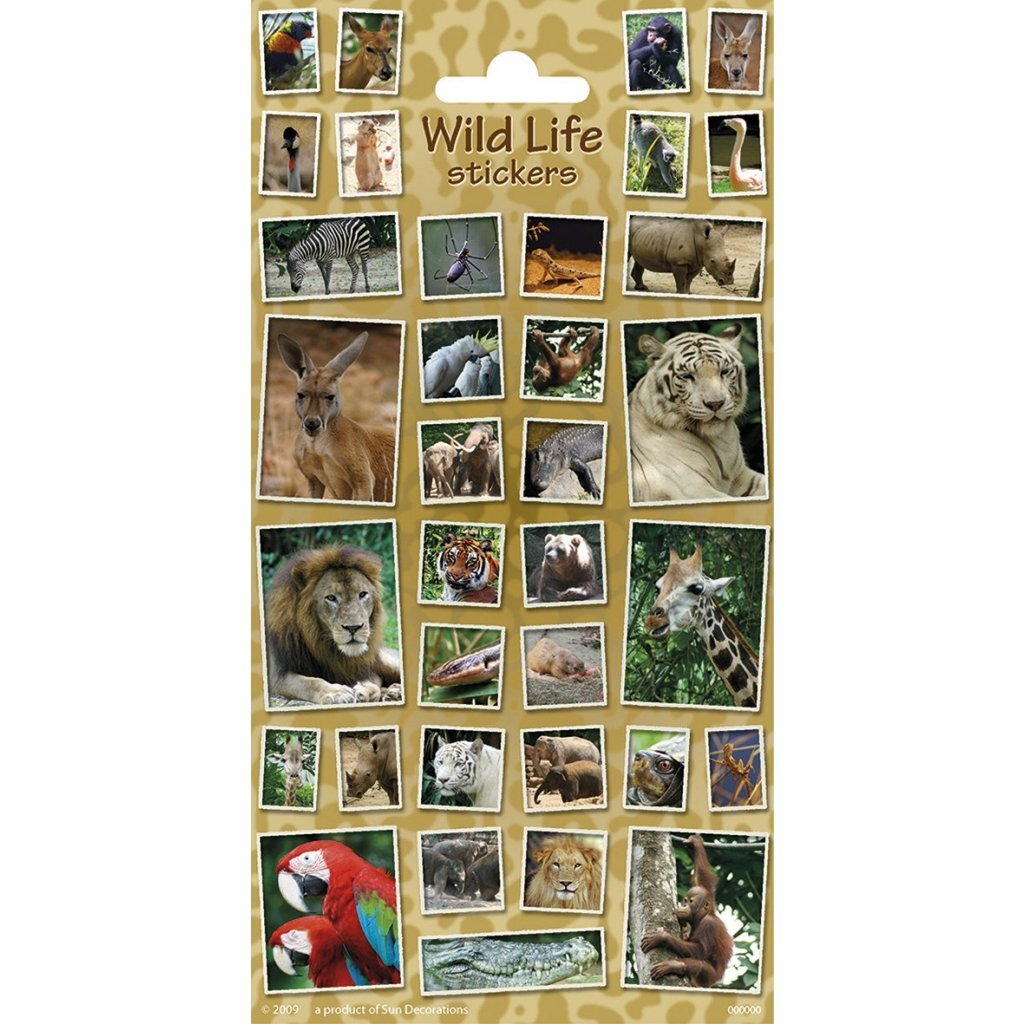 Overige Merken Stickers Wildlife Default Title Stickerboeken + Sets Joy&Bloom