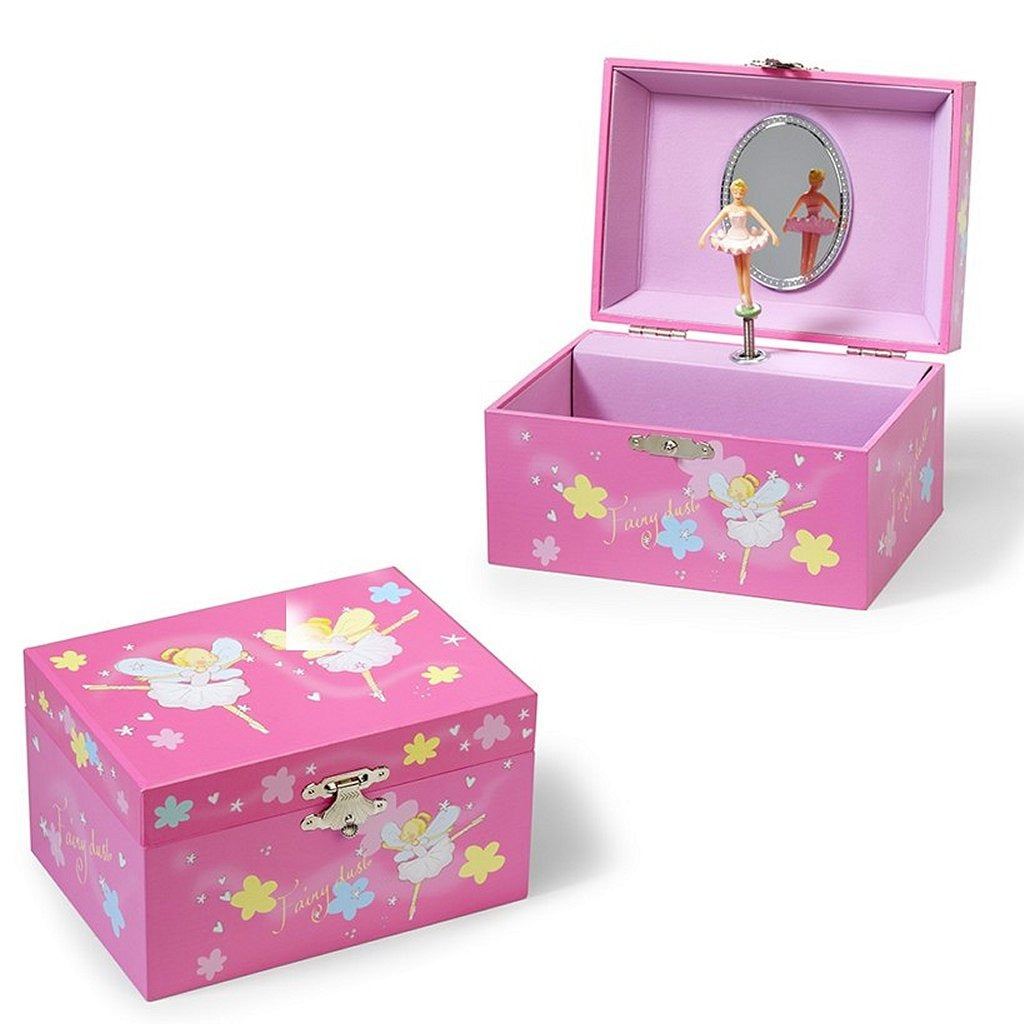 Simply For Kids Houten Juwelendoosje Met Muziek En Ballerina Default Title Muziekdoosjes & Sieraden Joy&Bloom