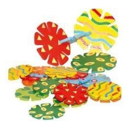 Simply For Kids 21399 Houten Snowpuzzle Bouwsysteem Default Title Bouwen Joy&Bloom