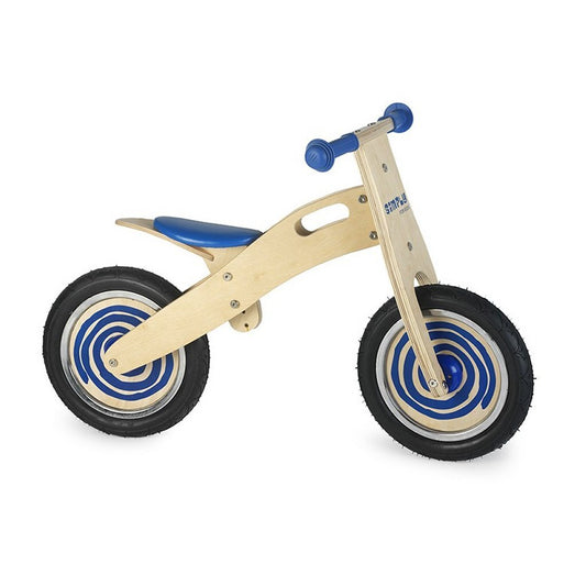 Simply For Kids Houten Loopfiets Blauw Default Title Loopfietsen/Loopmotoren Joy&Bloom