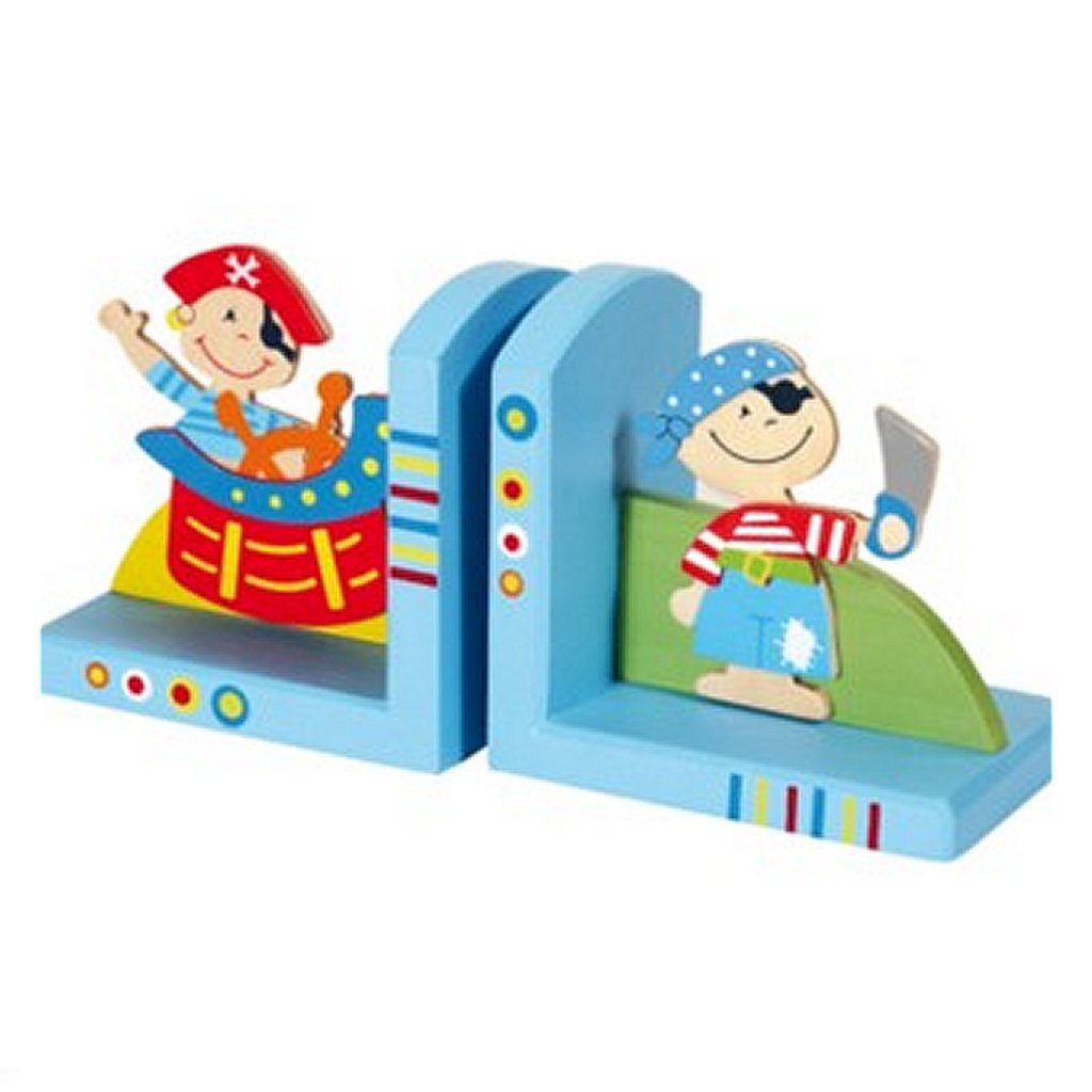 Simply For Kids Houten Piraten Boekensteunen Default Title Accessoires Joy&Bloom