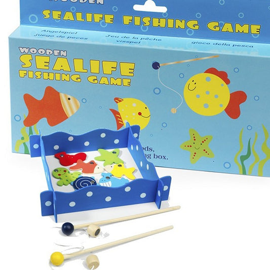 Simply For Kids Houten Hengelspel Met Visjes Default Title Actiespellen Joy&Bloom