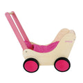 Simply For Kids Houten Poppenwagen Roze Default Title Poppenwagens Joy&Bloom