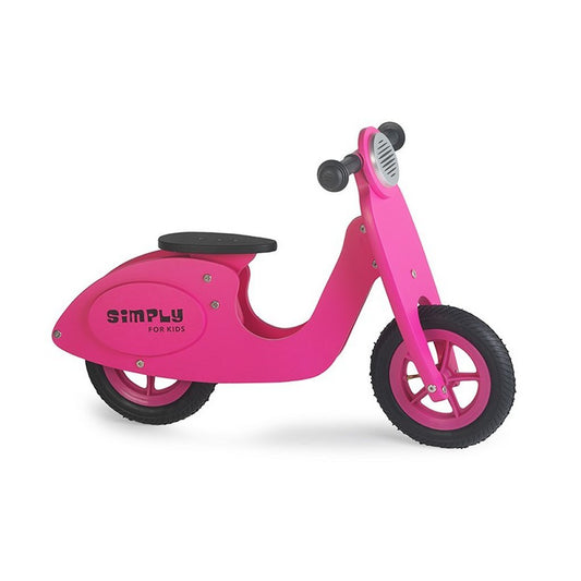 Simply For Kids Houten Loopscooter Roze Default Title Loopfietsen/Loopmotoren Joy&Bloom