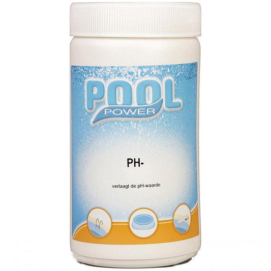 Pool Power Ph-Min (Ph Verlager) Flacon 1.5 Kg Default Title Hygiëne Joy&Bloom
