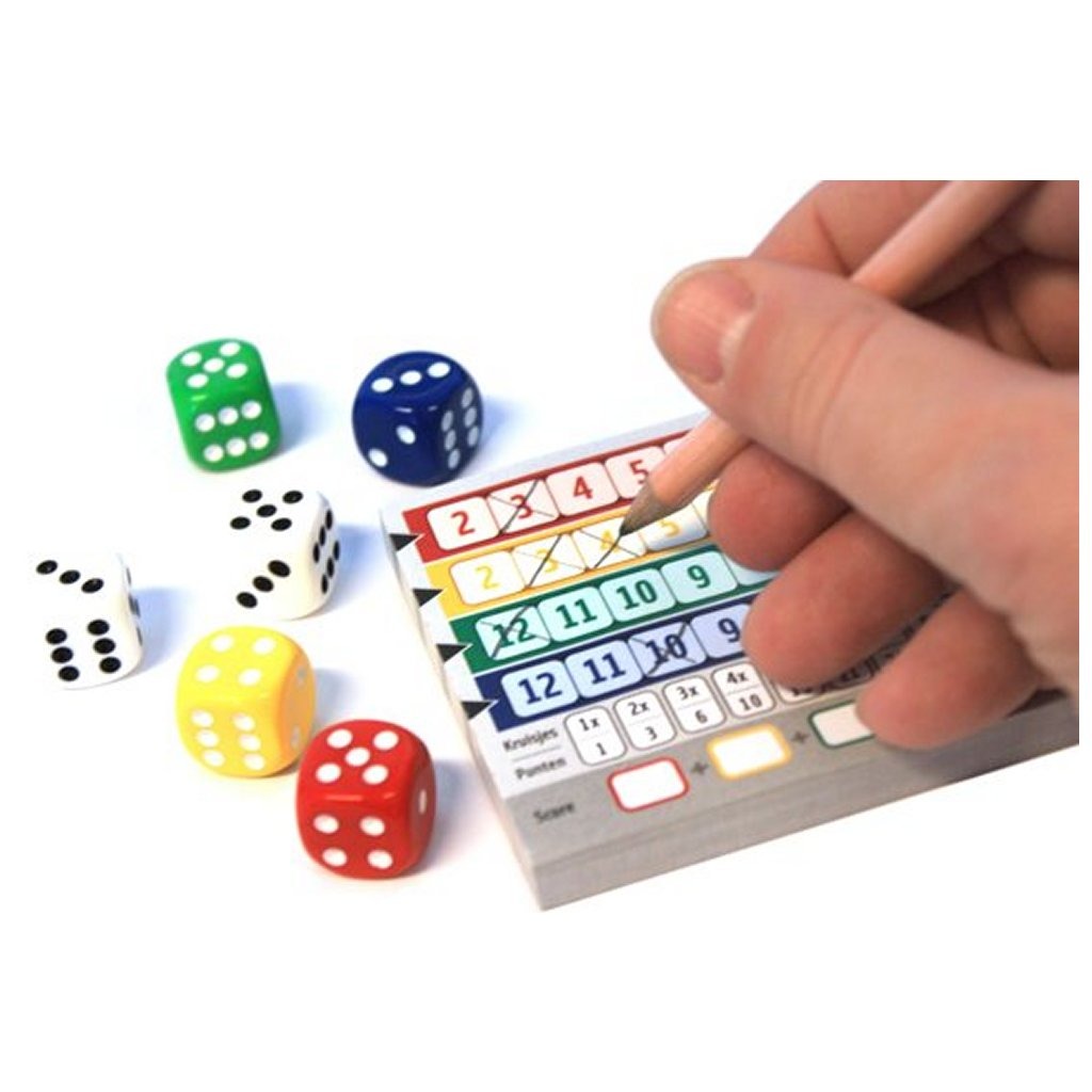 White Goblin Games Qwixx Dobbelspellen Joy&Bloom