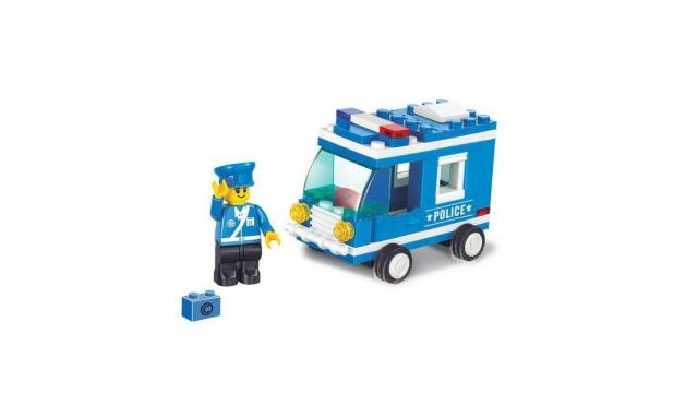 Sluban City Motors M38-B0177 Politiebusje 64-Delig Default Title Sluban Joy&Bloom