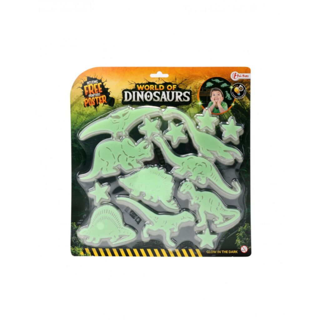 Toi-Toys World Of Dinosaurs Glow In The Dark Dinos Default Title Accessoires Joy&Bloom
