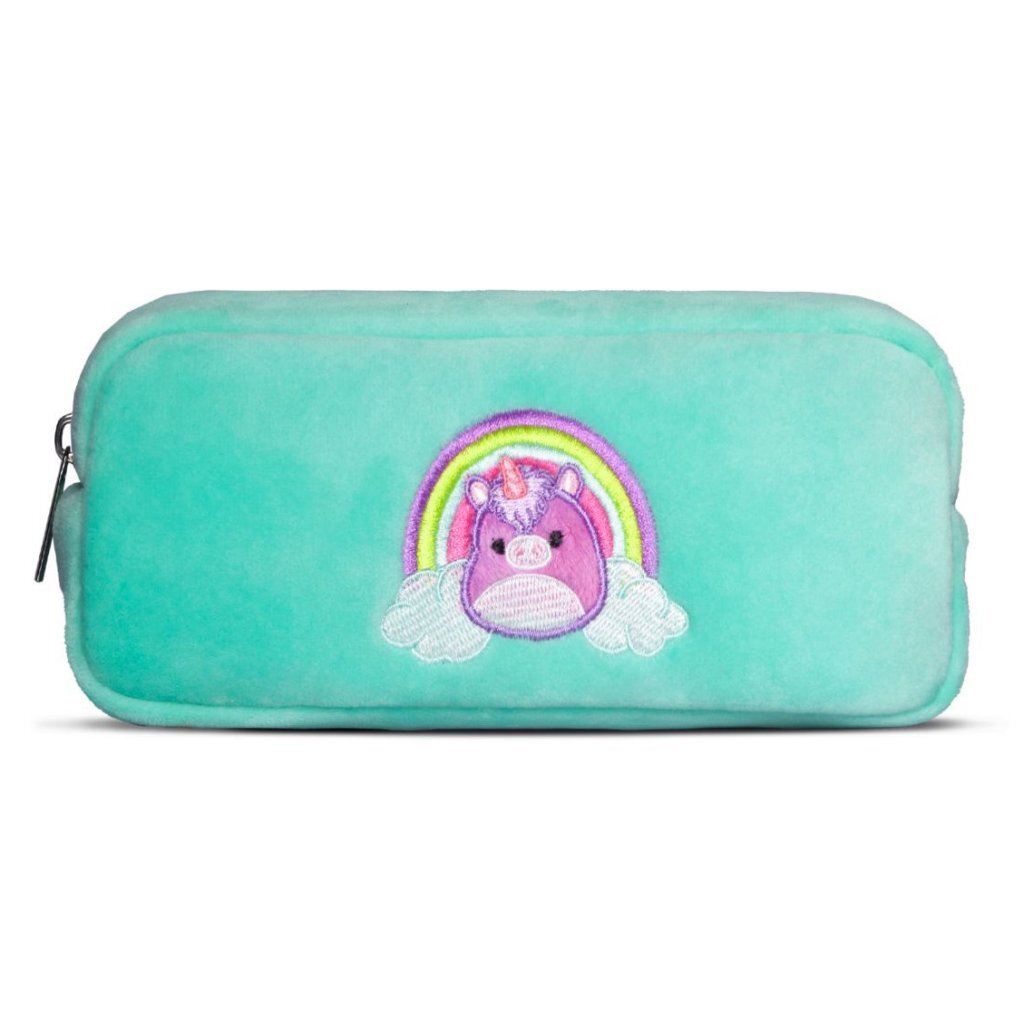 Squishmallows Eenhoorn Pluche Etui Blauw Default Title Rugzakken en Tassen Joy&Bloom