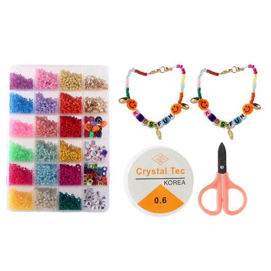 Basic Kralenset Met 24 Soorten Kralen 300 Gr Default Title Sieraden Maken Joy&Bloom