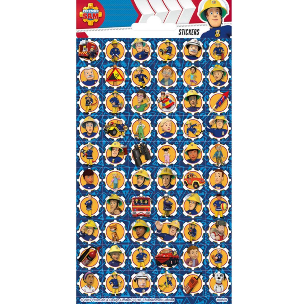 Basic Brandweerman Sam Stickers Default Title Stickerboeken + Sets Joy&Bloom