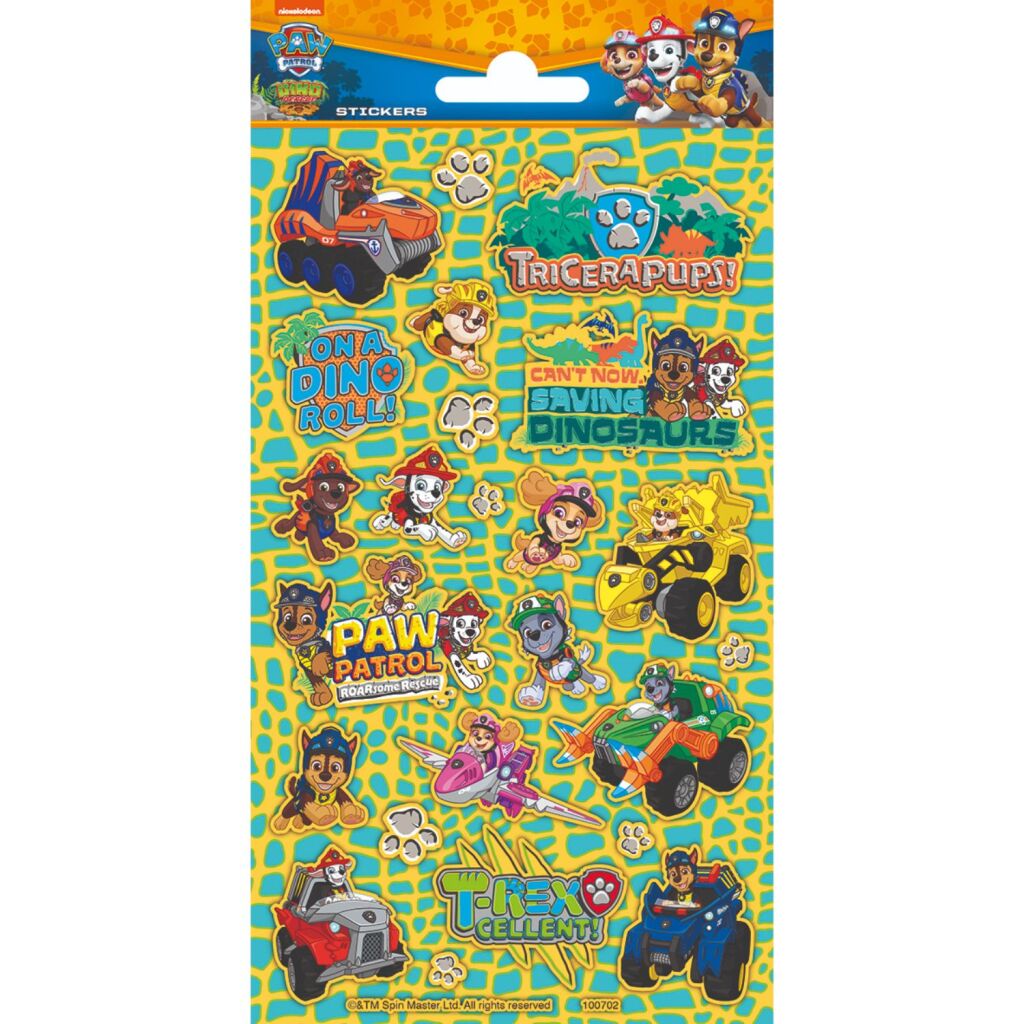 Paw Patrol Dino Rescue Stickers Default Title Stickerboeken + Sets Joy&Bloom