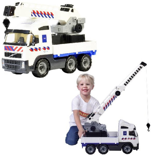 Polesie Volvo Politie Hijskraan 49 Cm Default Title Politie Speelgoed Joy&Bloom
