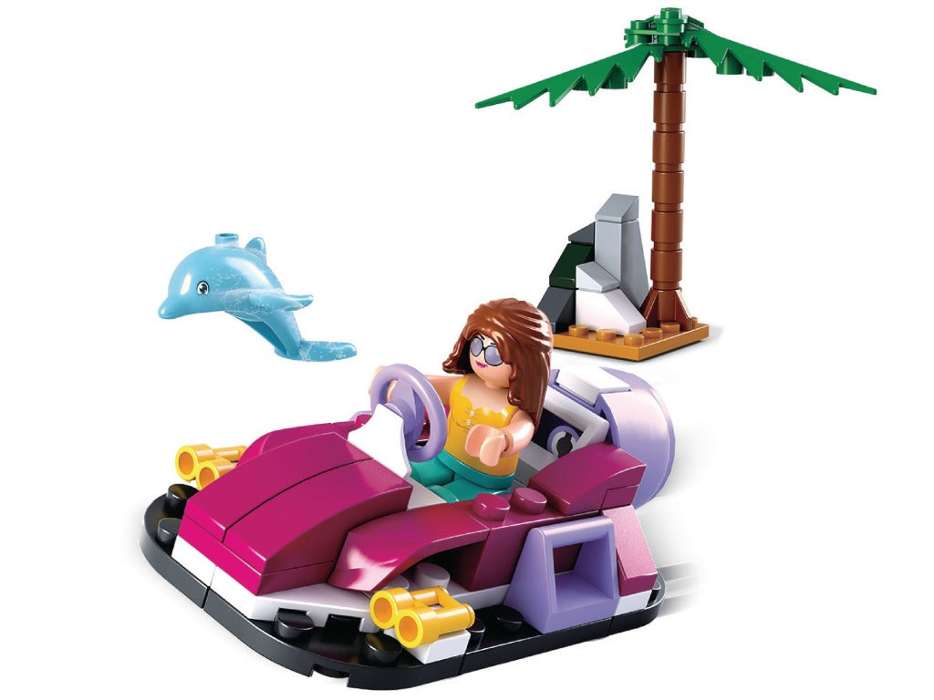 Sluban Girls Dream Serie M38-B0600A Hovercraft 71-Delig Default Title Sluban Joy&Bloom