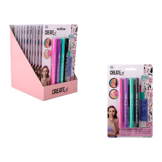 Create It Tattoo Pennen Set Default Title Make-up en Haar Joy&Bloom