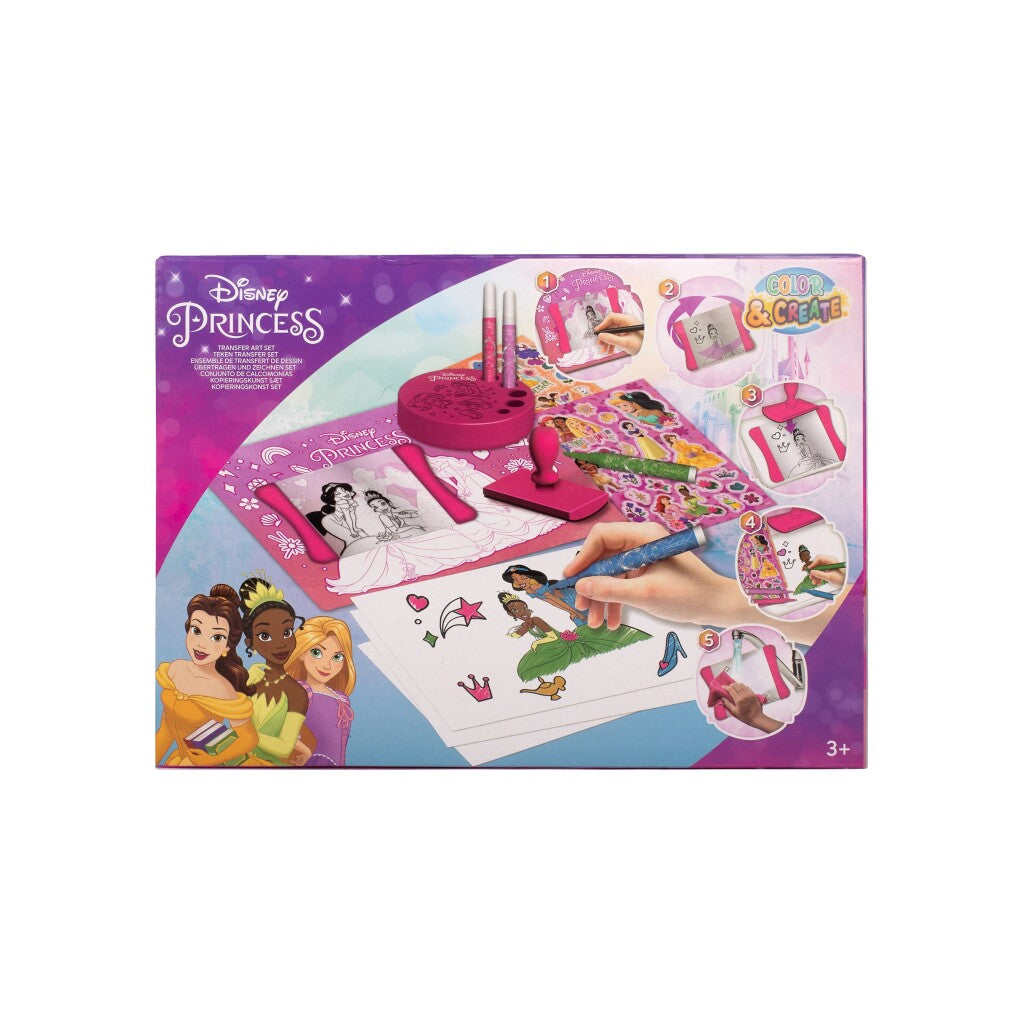 Disney Princess Transfer Art Set Kleursets Joy&Bloom