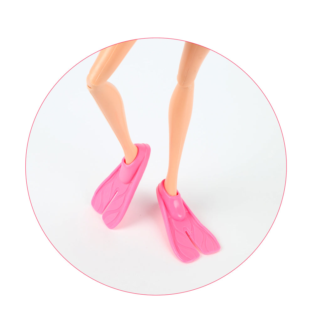 Lauren Deluxe Tienerpop Duikster Met Glitter Dolfijn Tienerpoppen Joy&Bloom