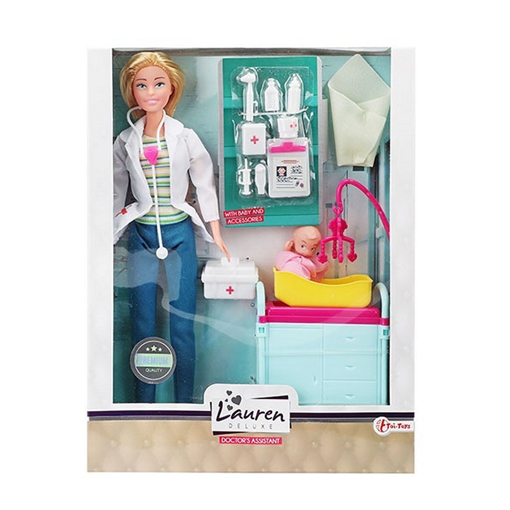 Lauren Tienerpop Kinderdokter Speelset Default Title Tienerpoppen Joy&Bloom