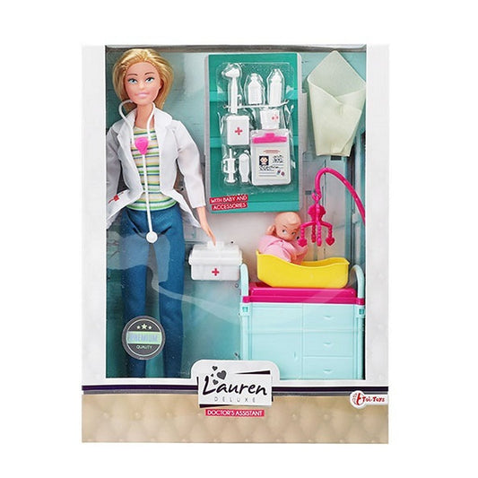 Lauren Tienerpop Kinderdokter Speelset Default Title Tienerpoppen Joy&Bloom