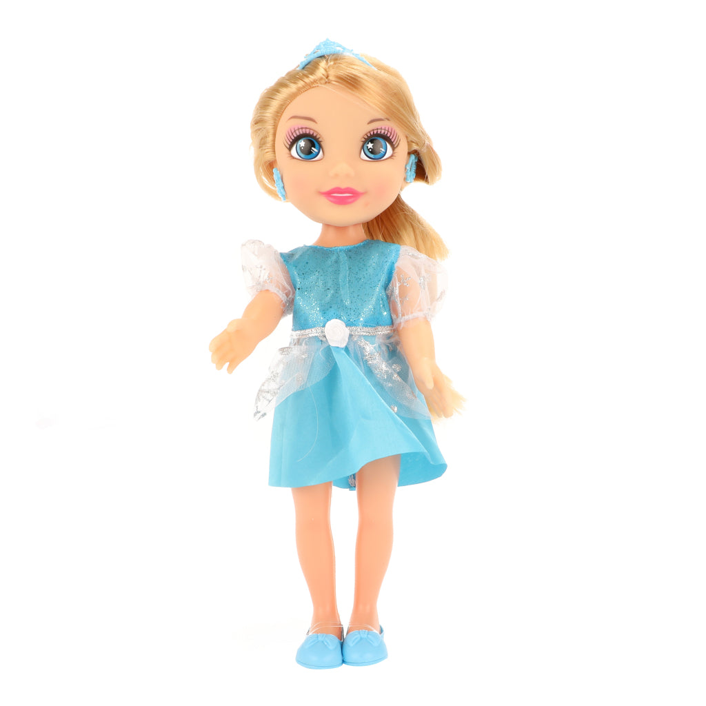 Ice Princess Toi-Toys Pop Ijsprinses 28 Cm Blauw Tienerpoppen Joy&Bloom