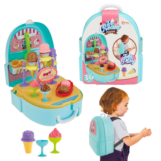 Toi-Toys Toi Toys Speelset Ijsjes In Rugzak Default Title Rugzakken en Tassen Joy&Bloom