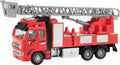 Metal Brandweerwagen 1:38 Rood 12Cm Default Title Brandweer Speelgoed Joy&Bloom