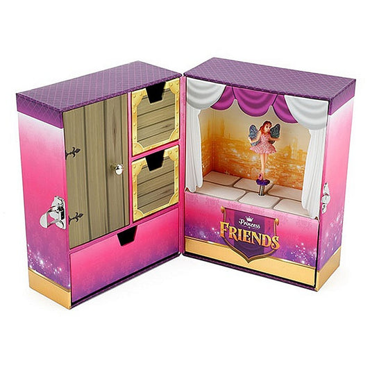 Princess Friends Muziek-Sierradendoos Default Title Muziekdoosjes & Sieraden Joy&Bloom