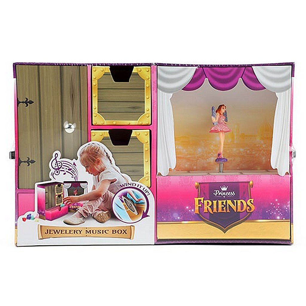 Princess Friends Muziek-Sierradendoos Muziekdoosjes & Sieraden Joy&Bloom