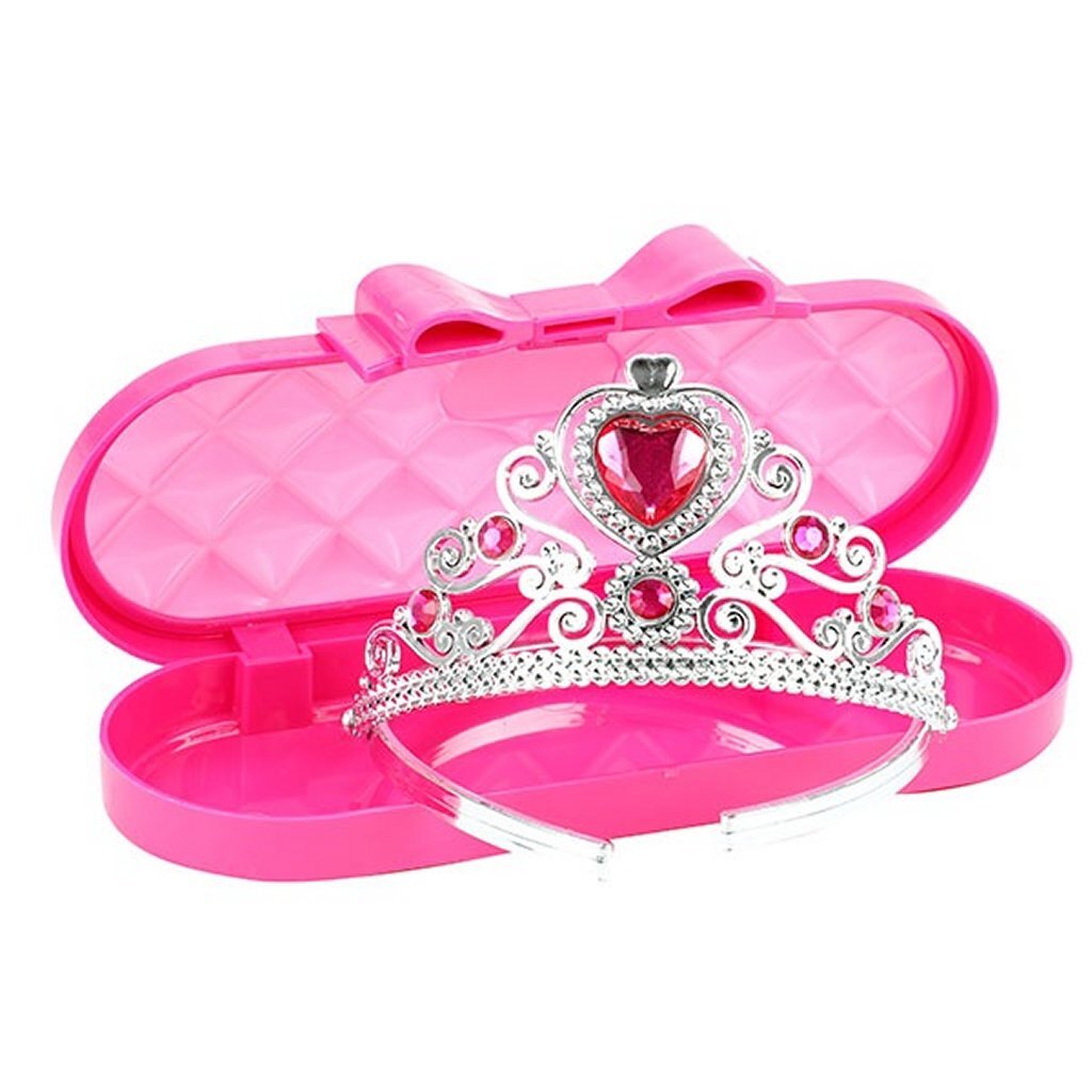 Princess Friends Prinses Diadeem Met Tasje Roze Verkleedkleren Accessoires Joy&Bloom