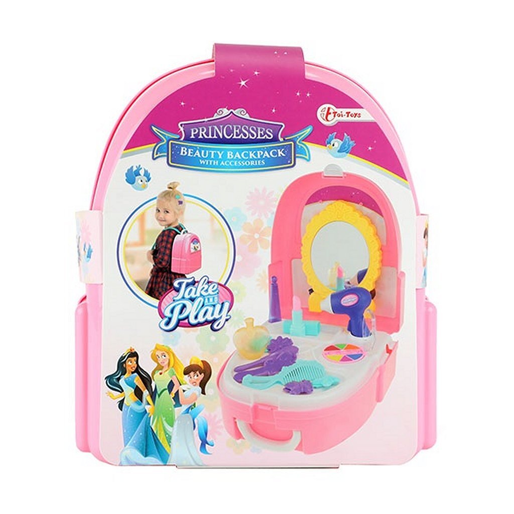 Princesses Beautyset Rugzak 19-Delig Make-up en Haar Joy&Bloom