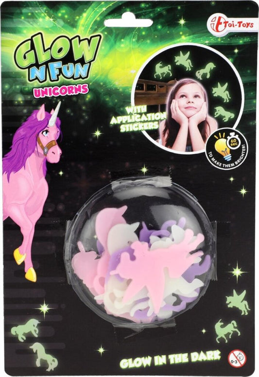 Dream Horse Glow In The Dark Stickers Eenhoorn Default Title Accessoires Joy&Bloom