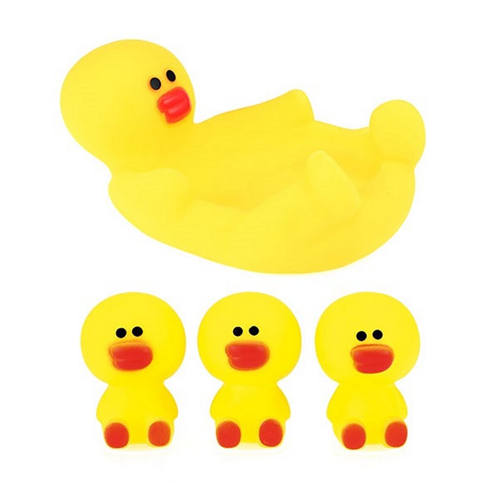 Little Stars Grote Badeend Met 3 Kleine Badeendjes Bad Speelgoed Joy&Bloom