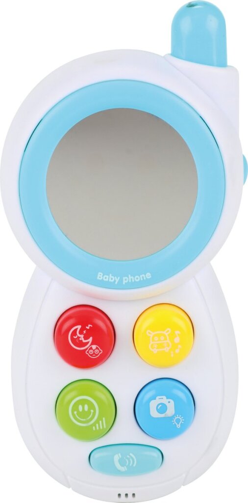 Little Stars Toi-Toys Little Stars Babytelefoon Junior 13Cm Wit Interactief Speelgoed Joy&Bloom
